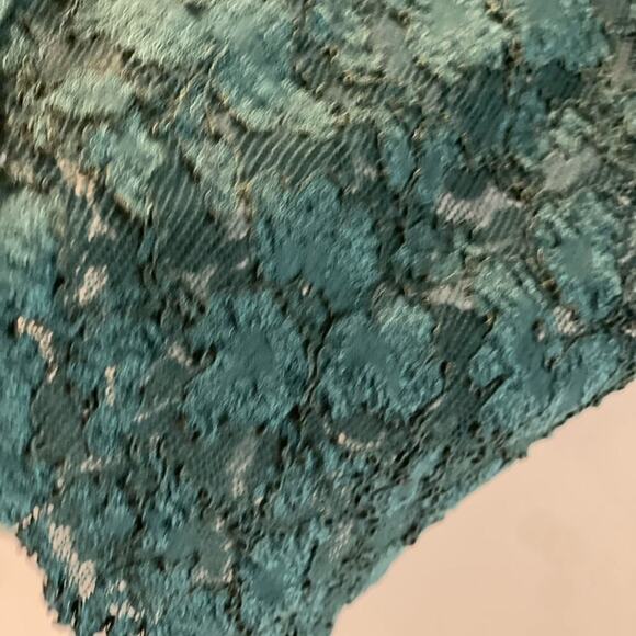 T- shirt camisole green lace stretch lace vintage  - darling for layering - Picture 3 of 3